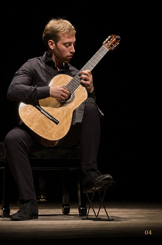 Niccolò Coverini sul palco
